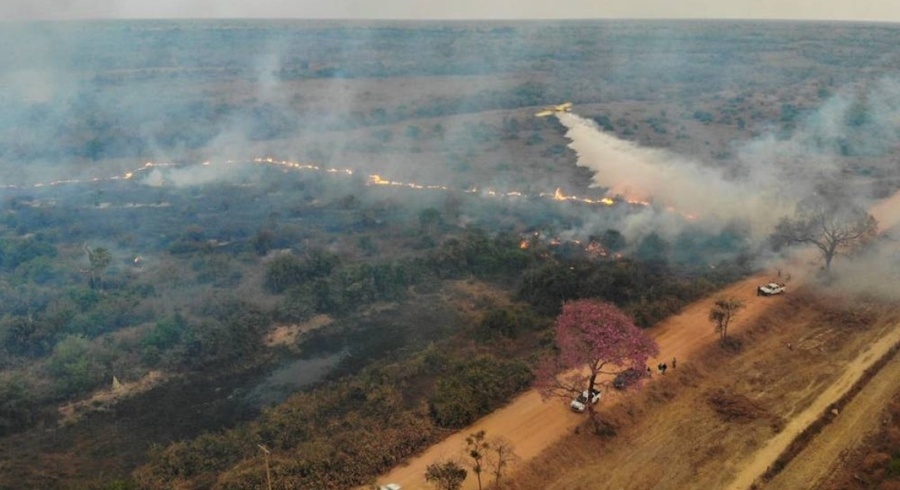Fim de semana é marcado por incêndios em Mato Grosso